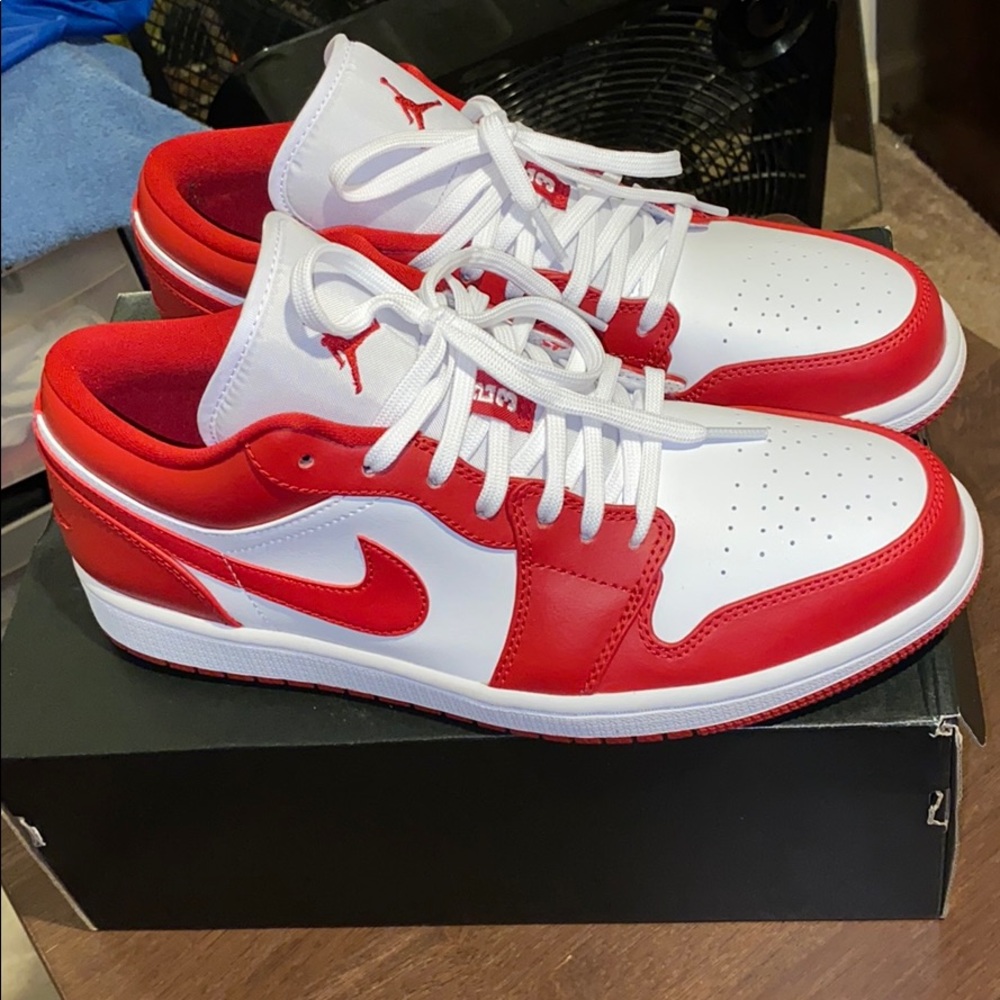 Air Jordan 1 low (Gym red)